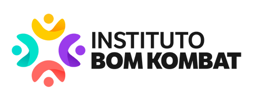 Logotipo Instituto Bom Kombat Preto